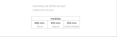 Tábua de passar Amélia