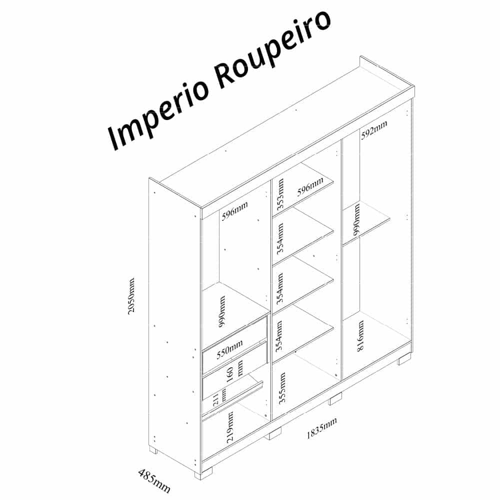 Roupeiro Império
